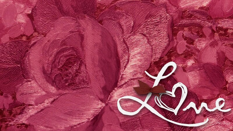 Textured Pink Roses