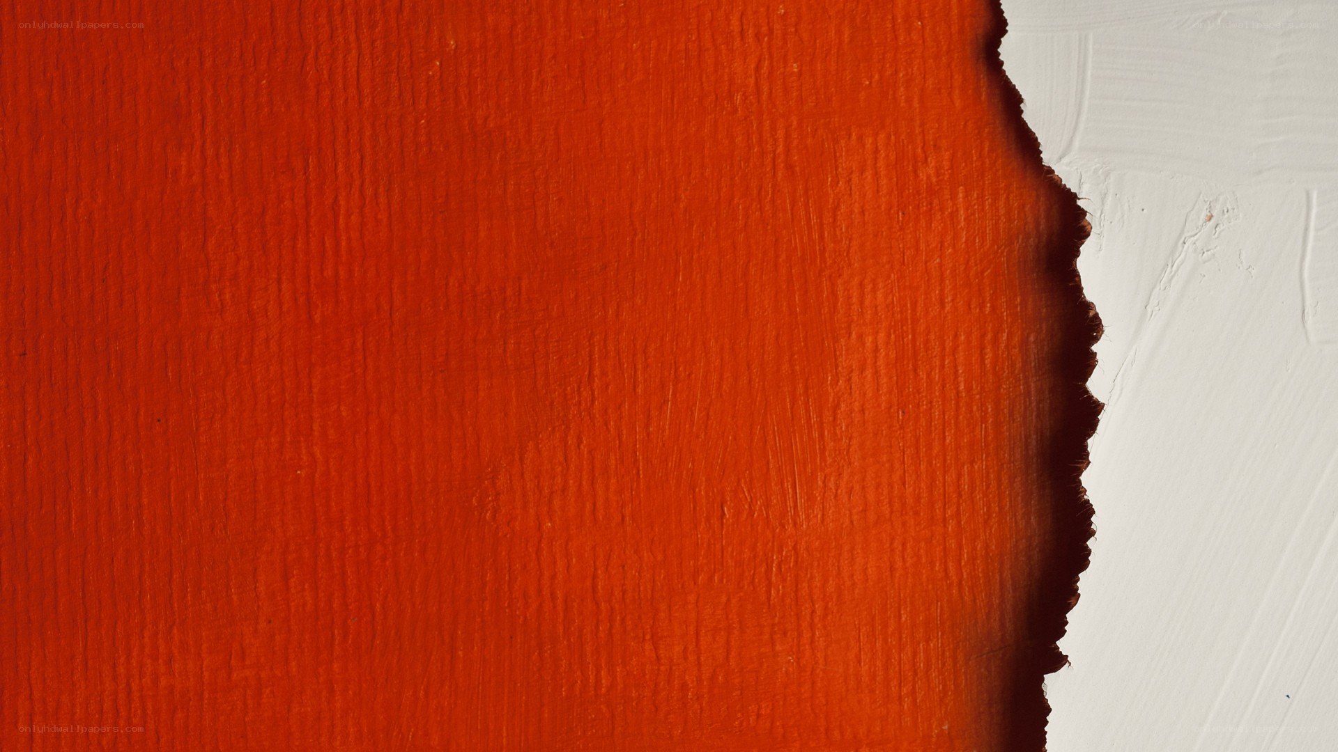 textured red and white paint