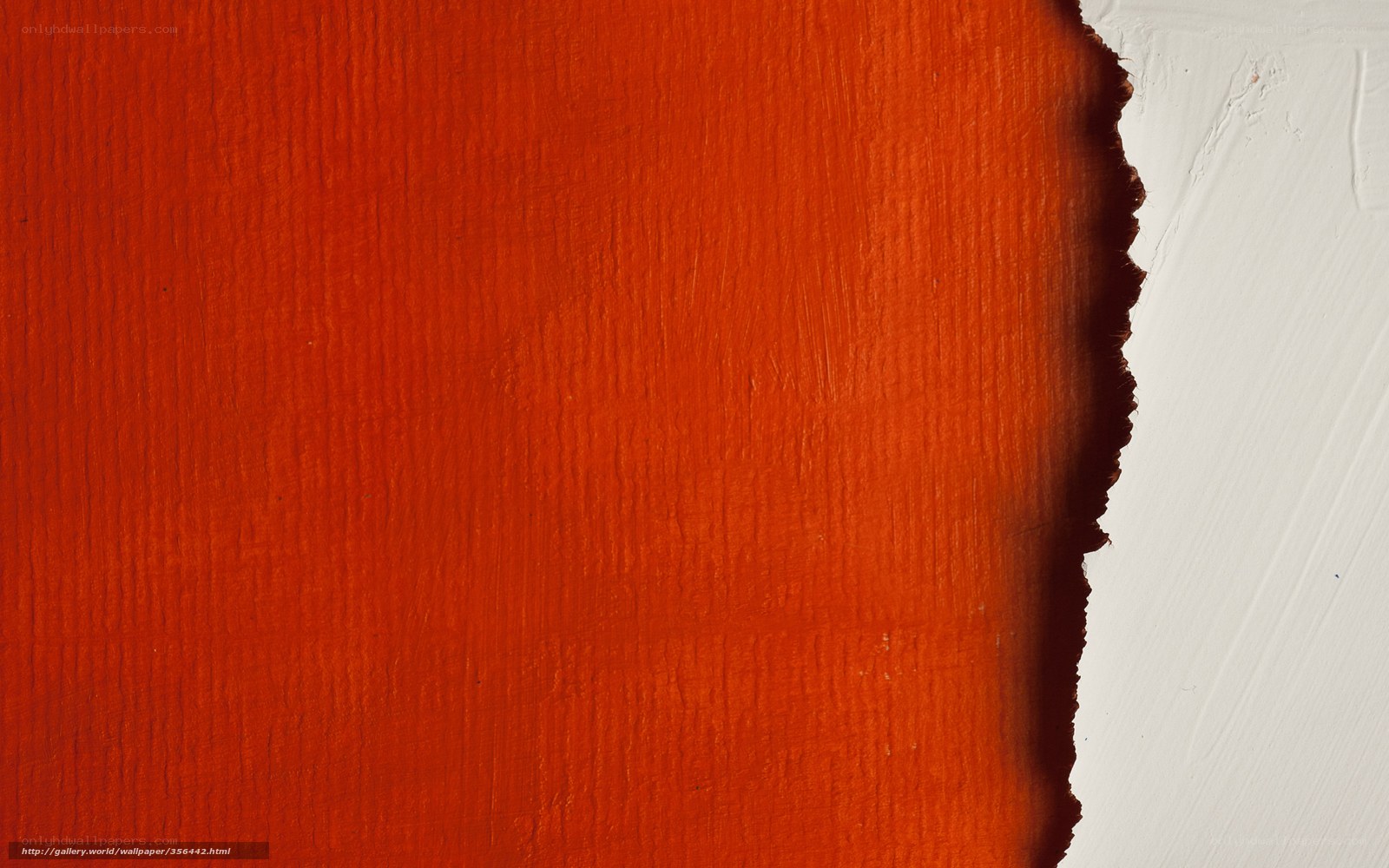 textured red and white paint