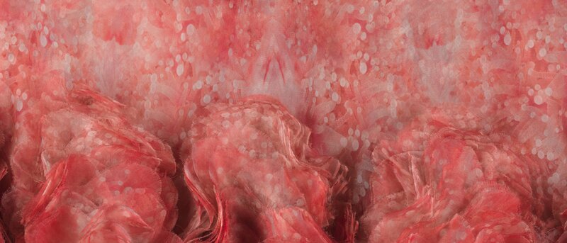 Textured Red Fabric