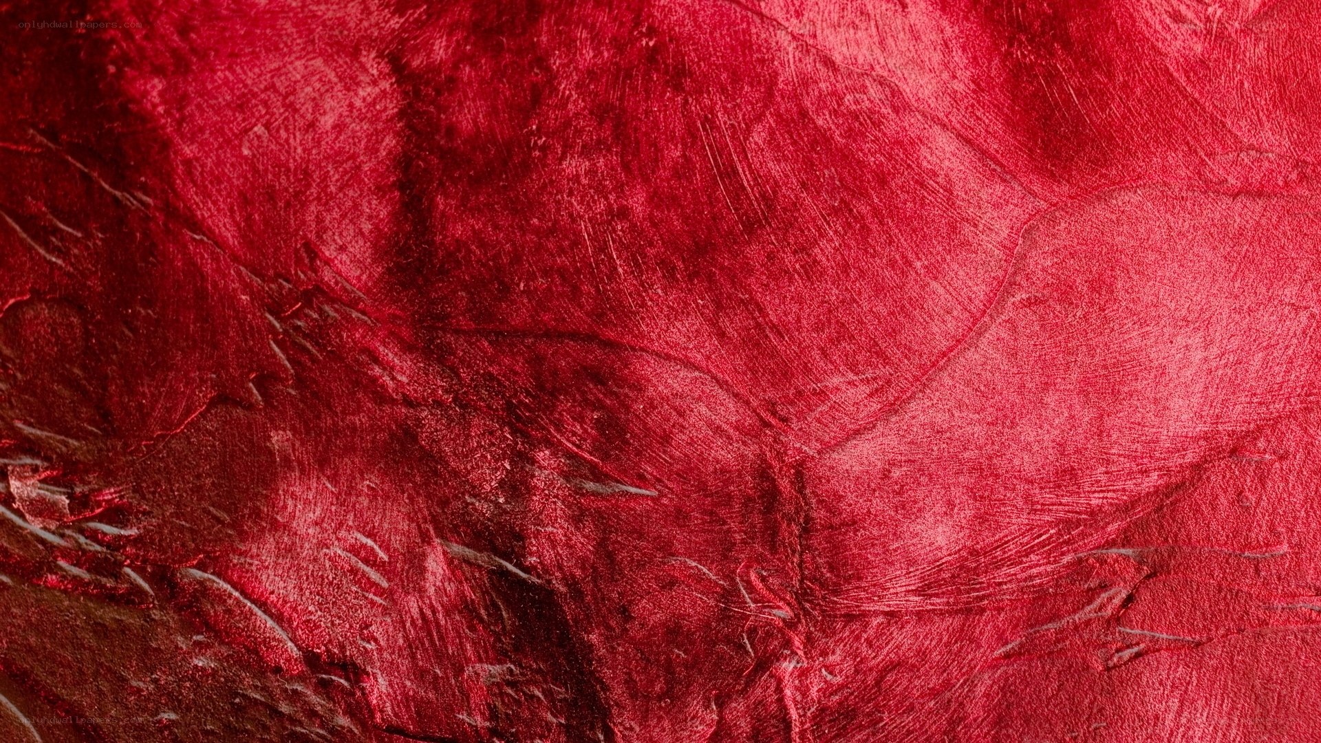 textured red surface