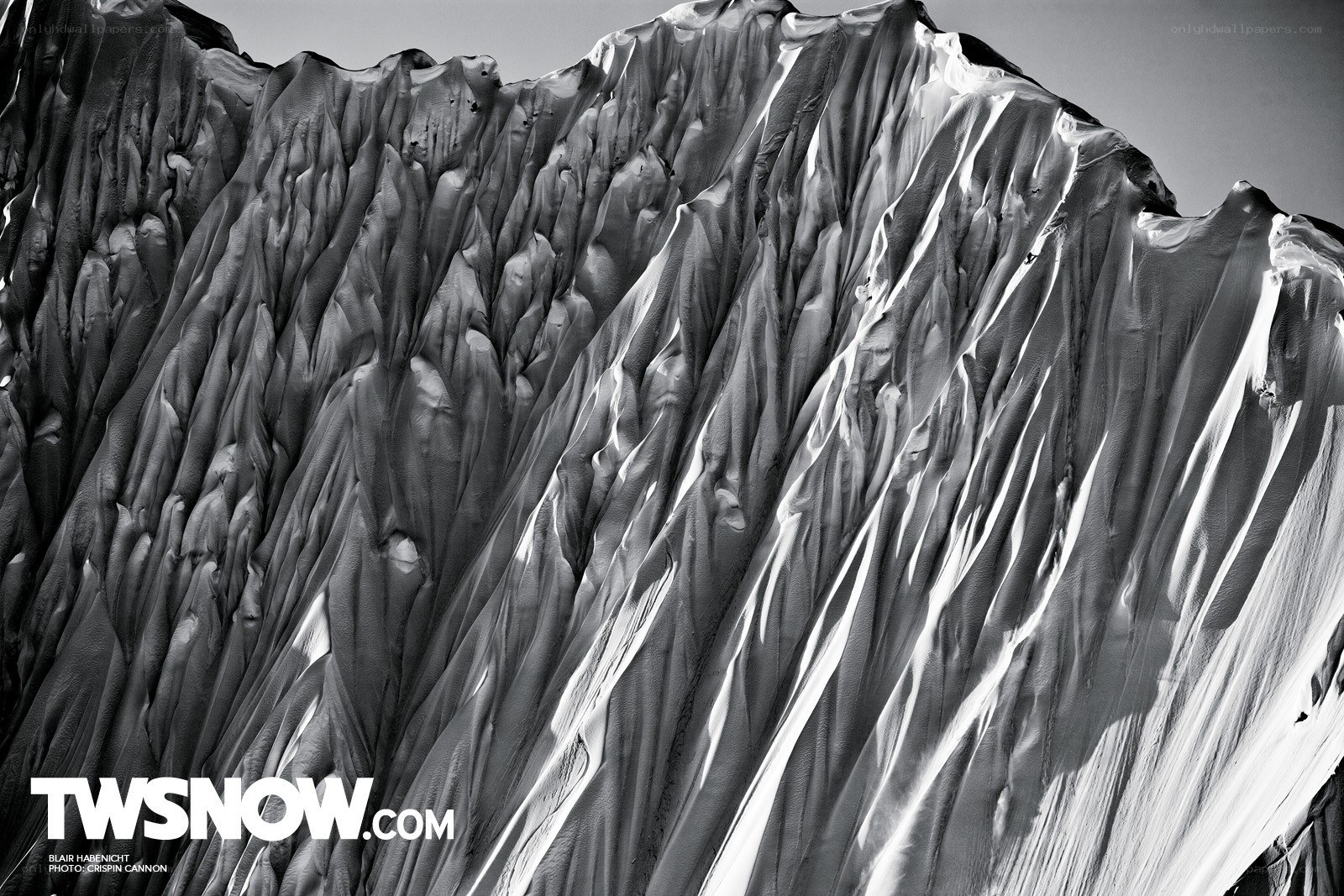 Textured Rock Formation