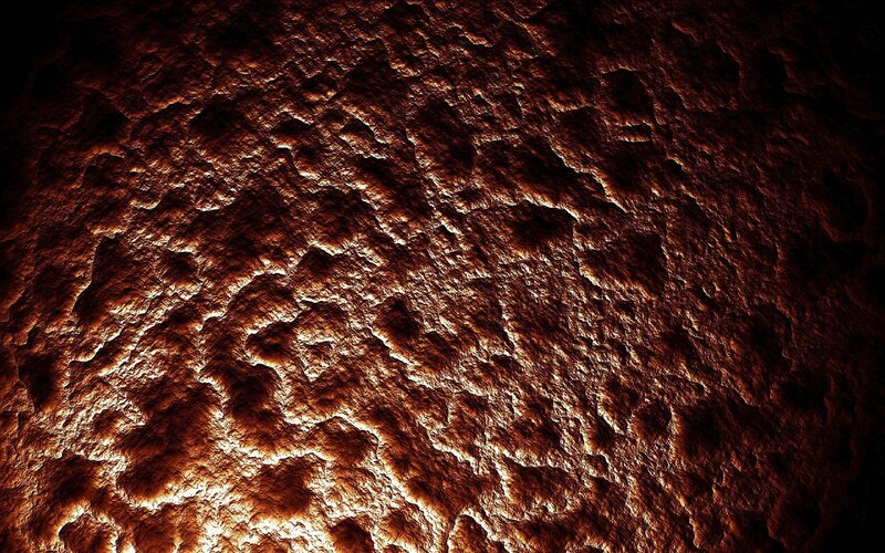 Textured Rock Surface — Brown, Dramatic
