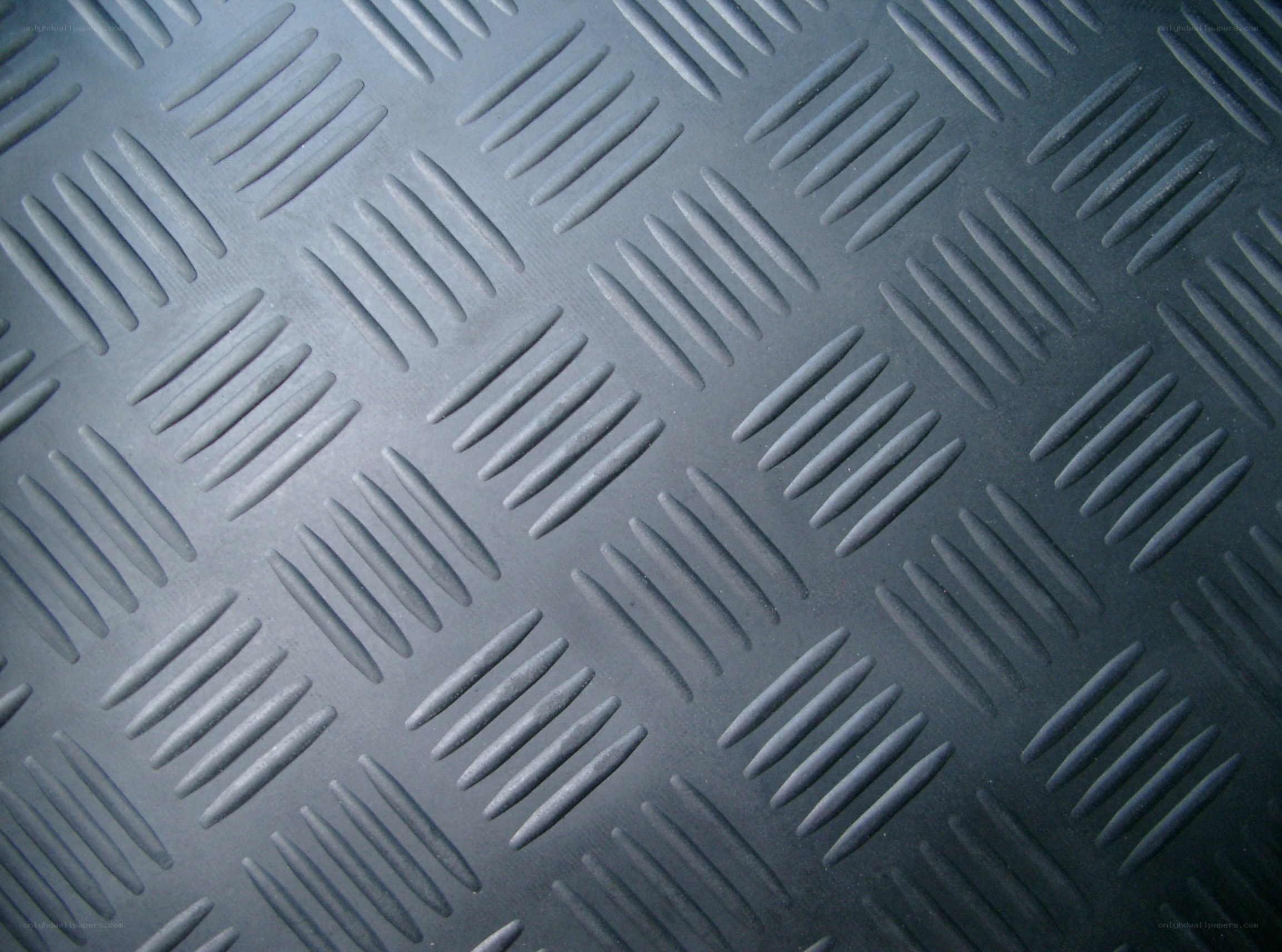 textured rubber mat surface