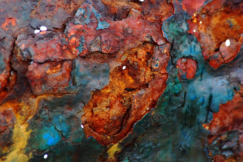 textured rust surface