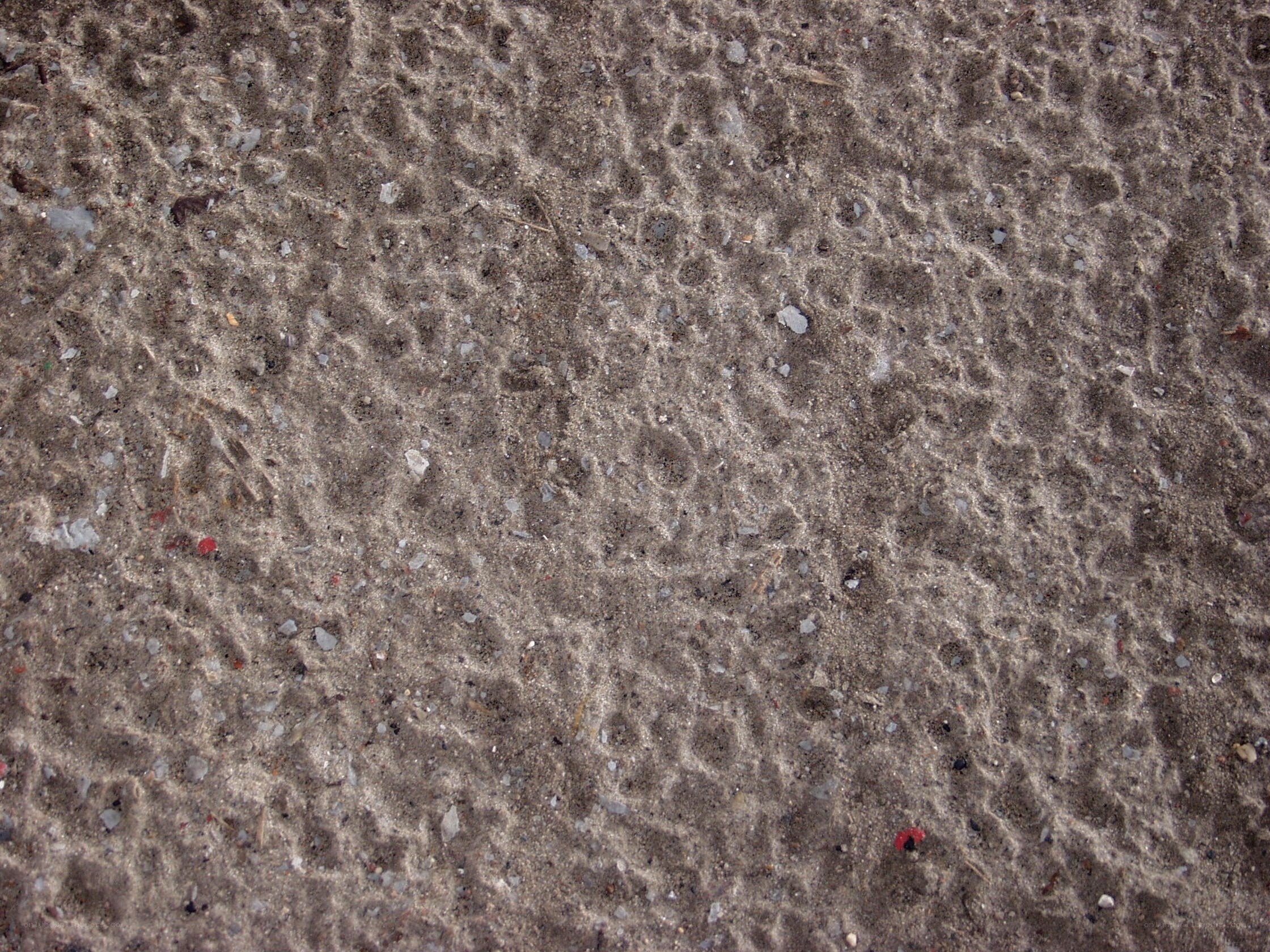 textured sand surface
