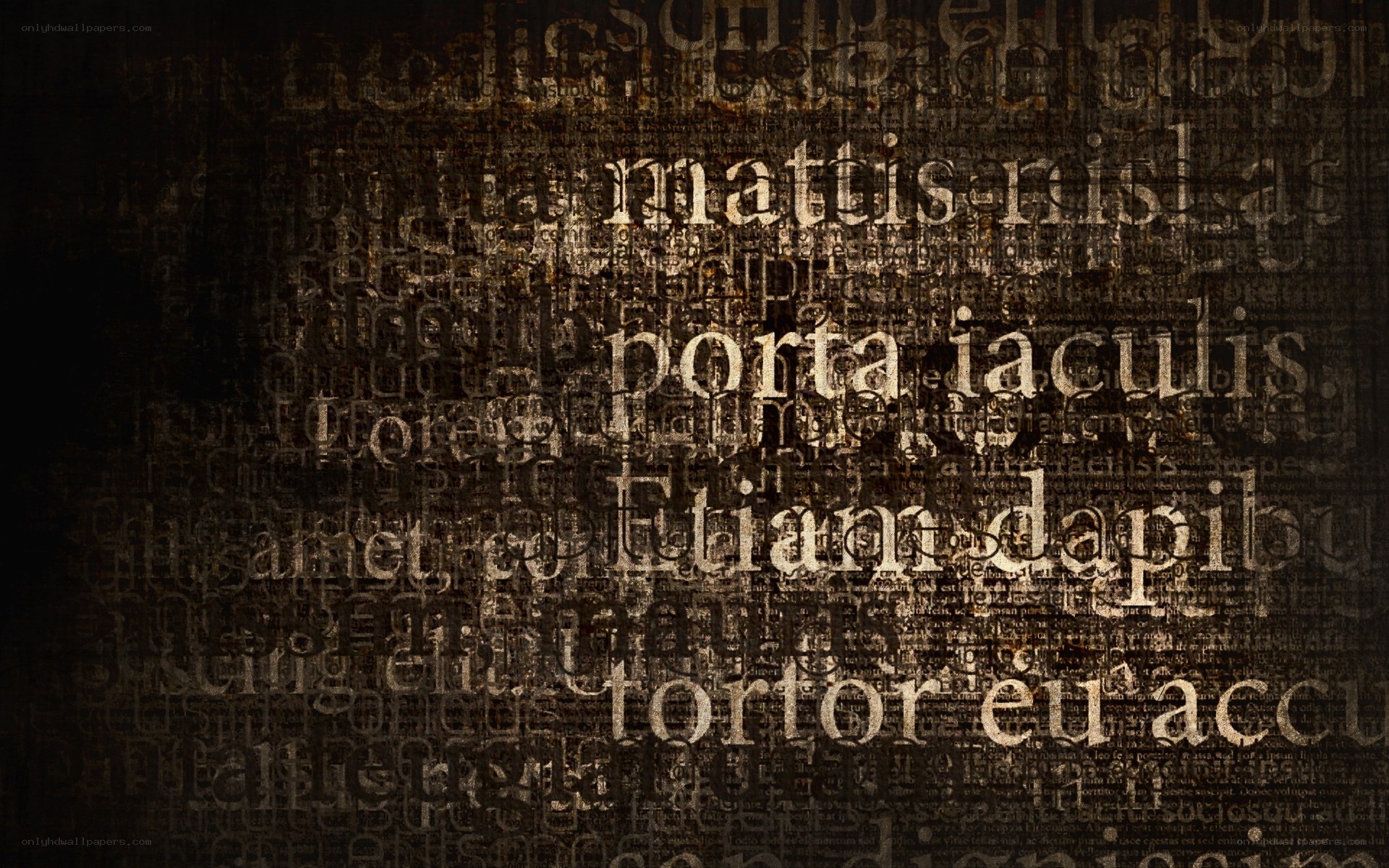 textured vintage typography background