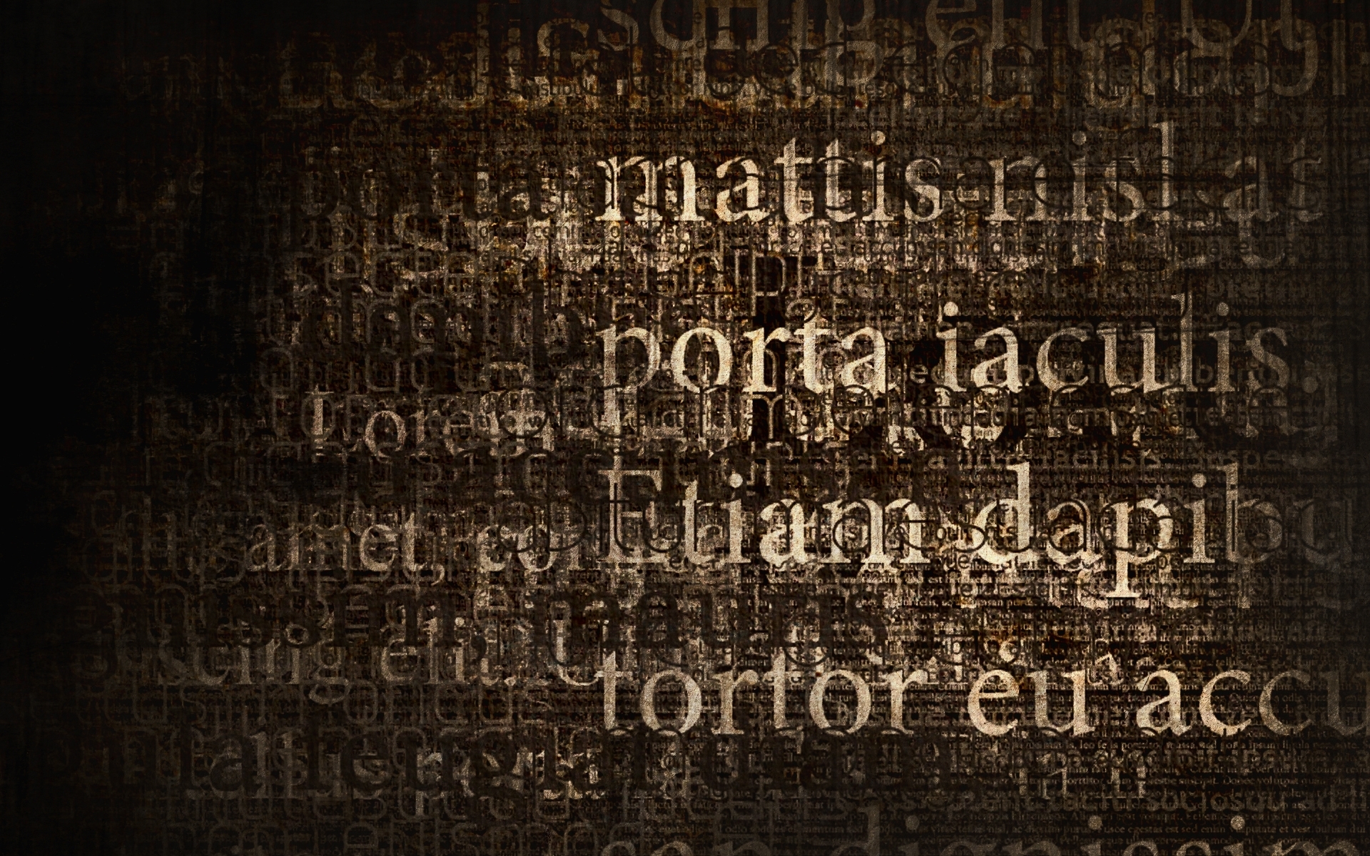 textured vintage typography background