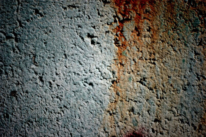 Textured Wall Surface — Gray, Gritty