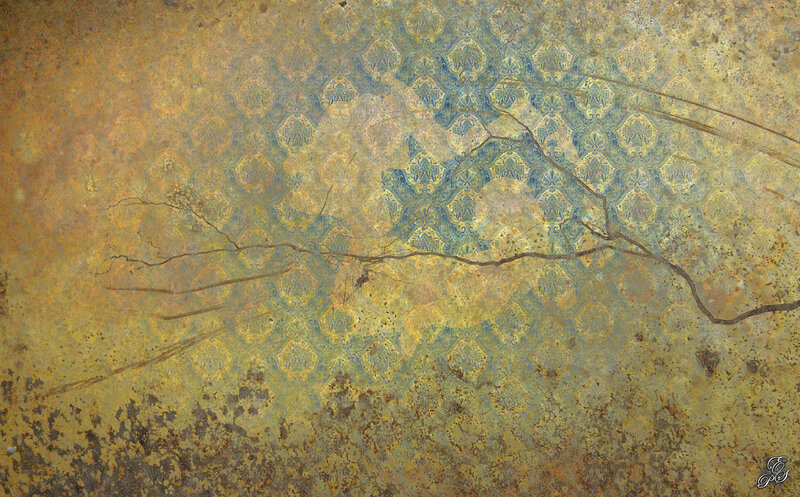 textured wall with pattern