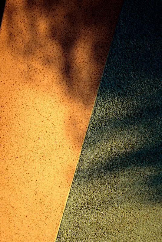 textured wall with shadow
