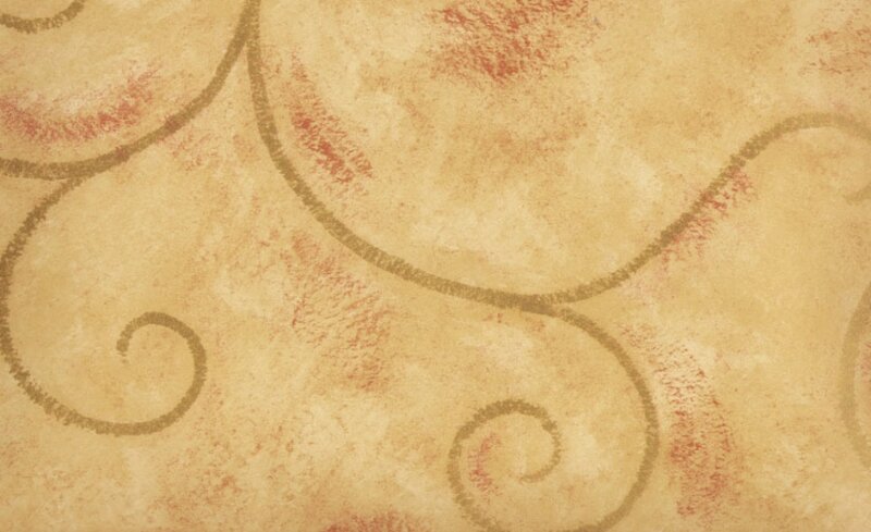 Textured Wall with Swirls