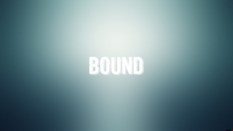 textured word on gradient