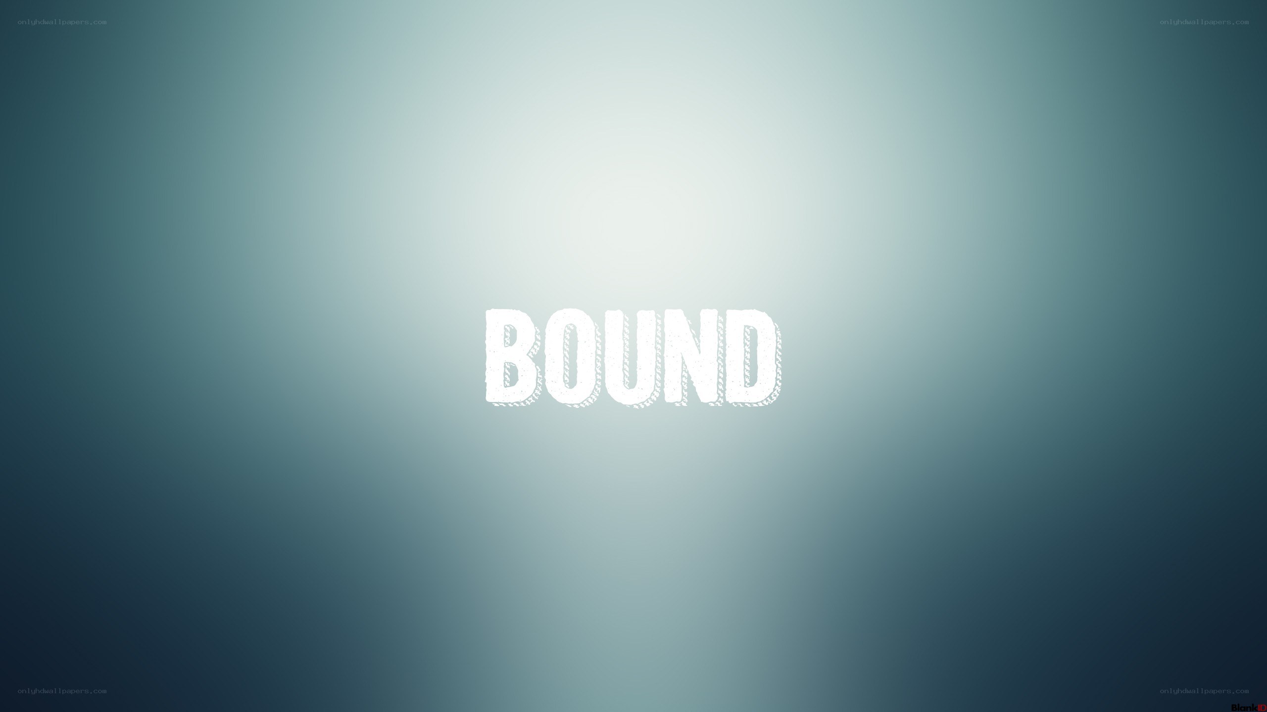 textured word on gradient