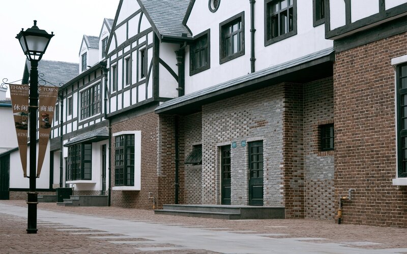 Thames Town buildings