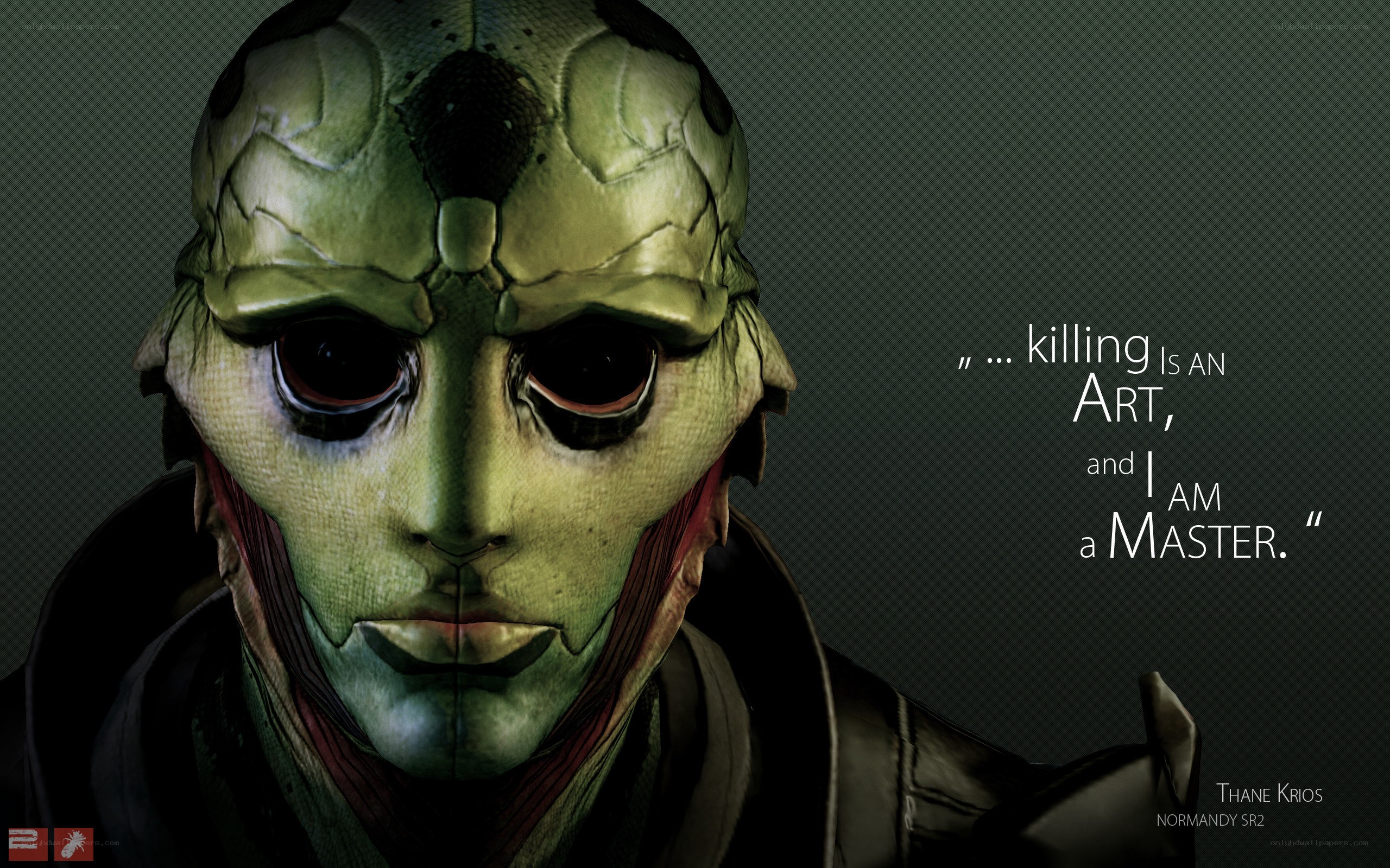 Thane Krios quote art