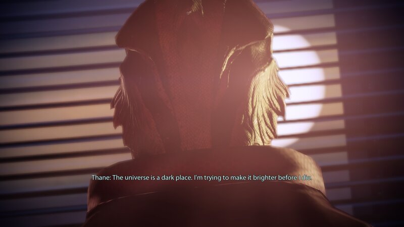 Thane's final words