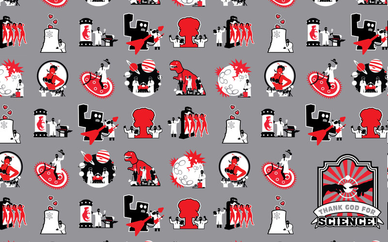 Thank God for Science pattern