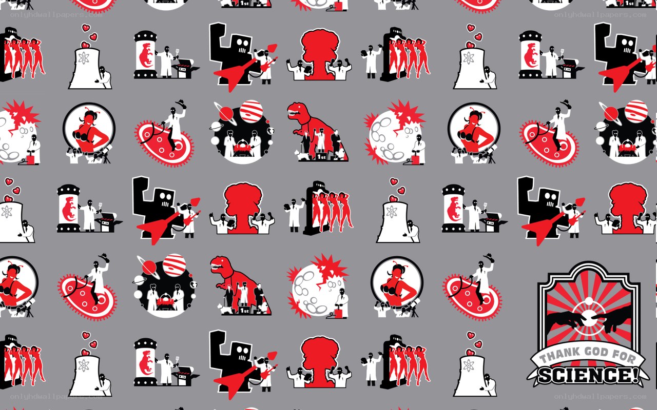 Thank God for Science pattern