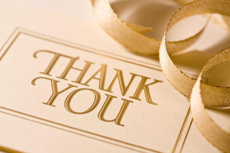 Thank You Card