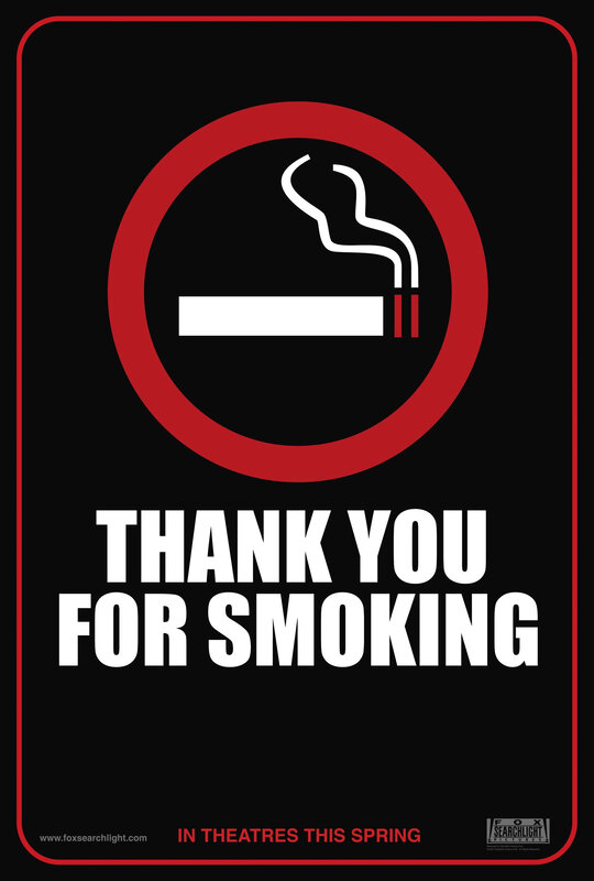 Thank You for Smoking movie poster