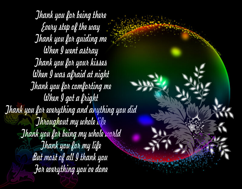 Thank You Poem