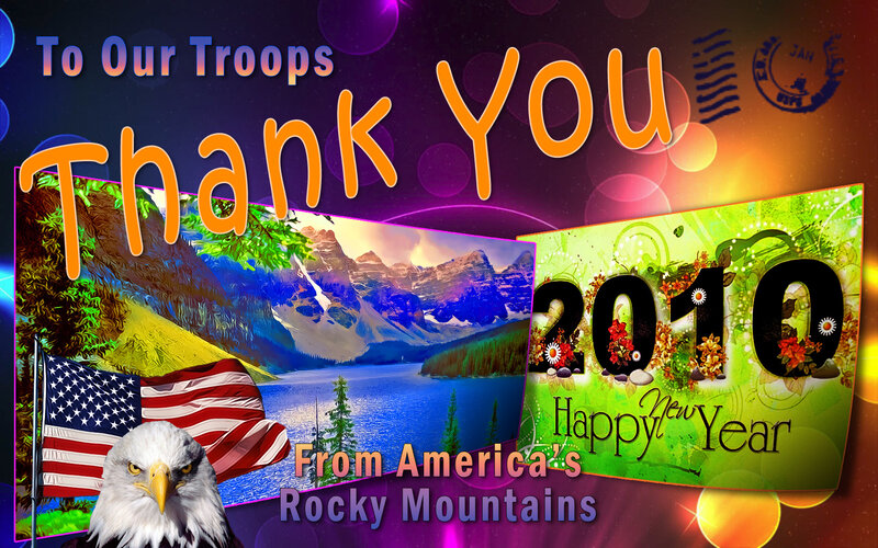 Thank you to our troops