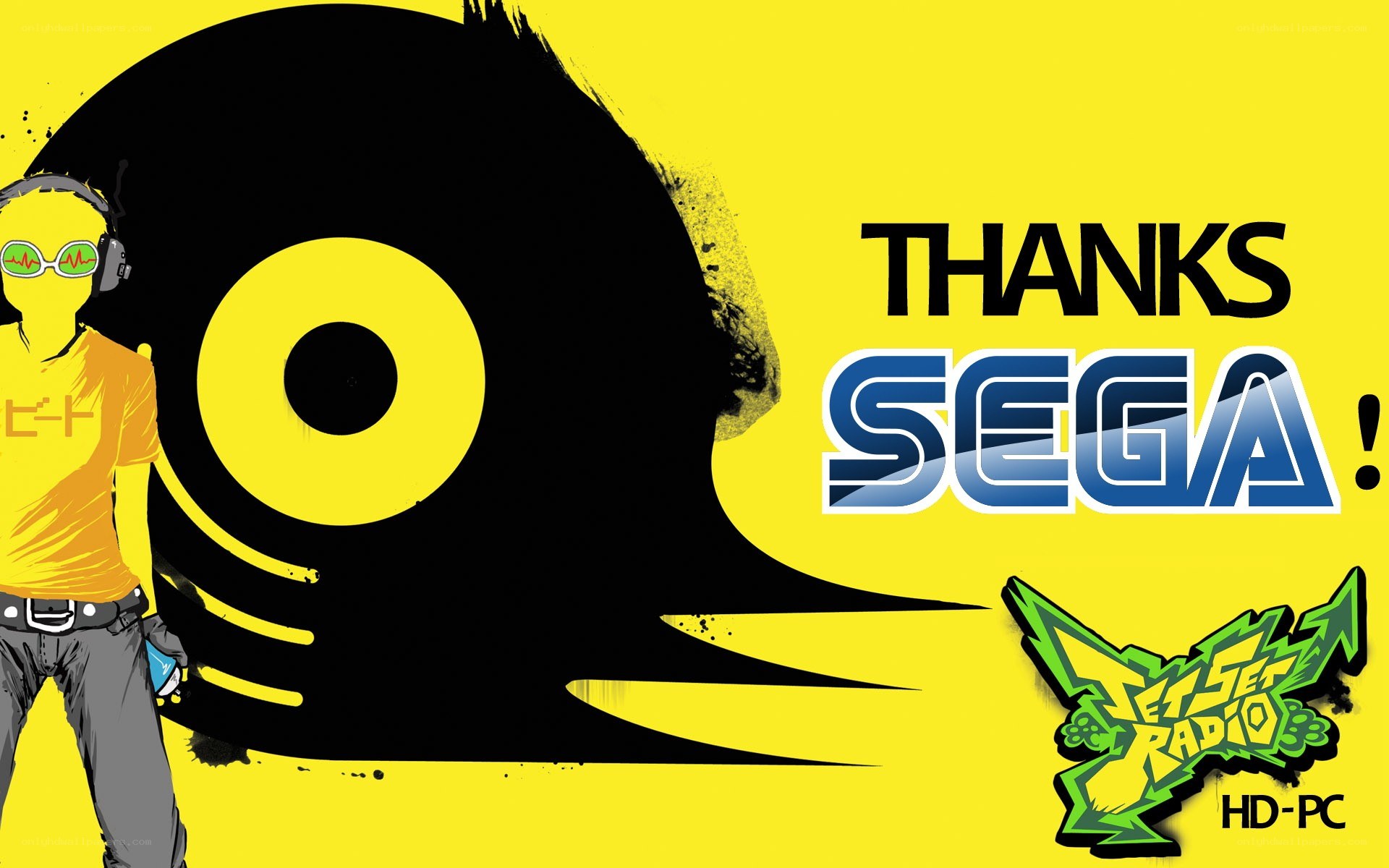 Thanks Sega artwork