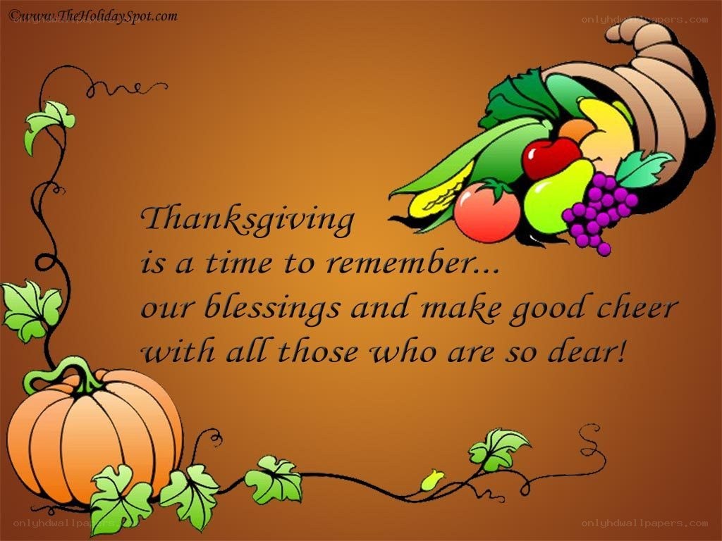 Thanksgiving blessings image