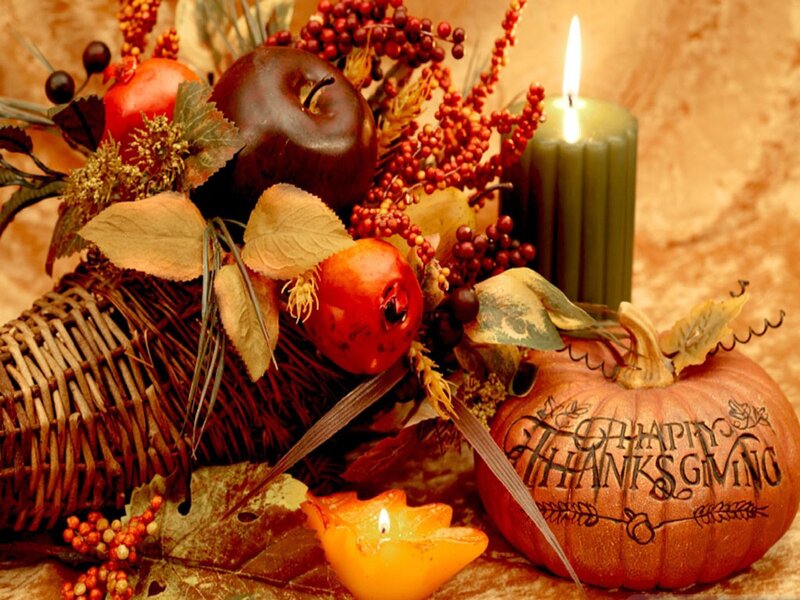 Thanksgiving Cornucopia