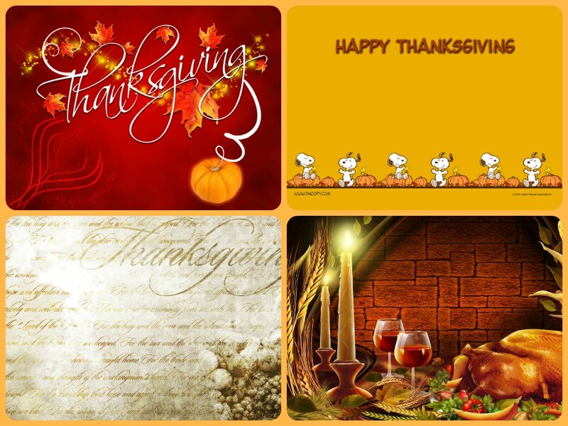Thanksgiving Dinner Setup