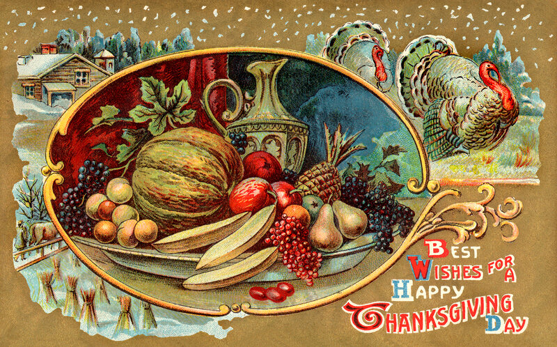 Thanksgiving Fruit Platter