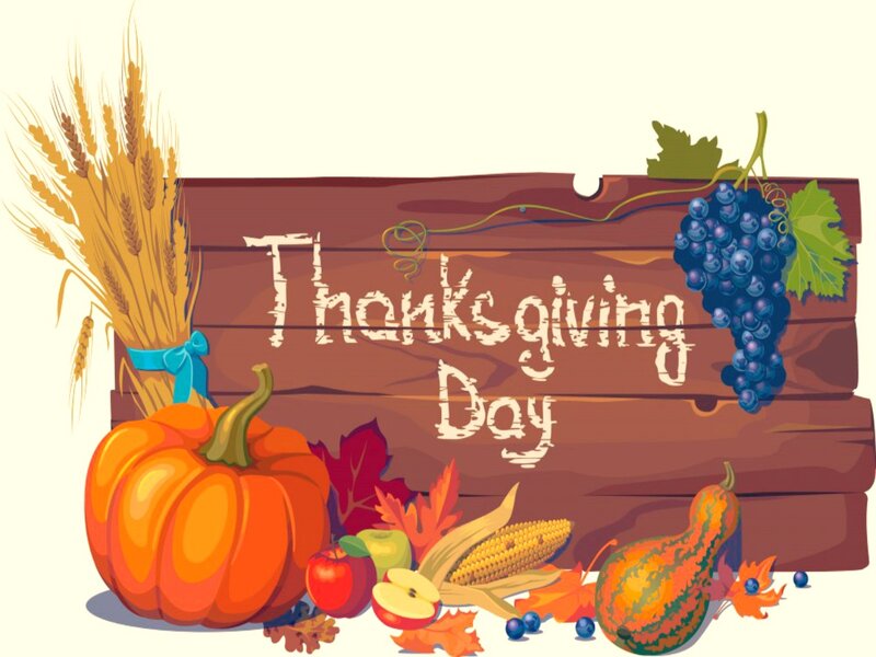 Thanksgiving Harvest Display — Orange
