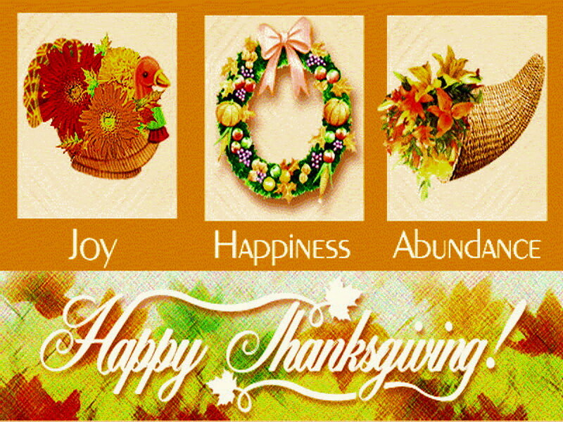 Thanksgiving Holiday Card