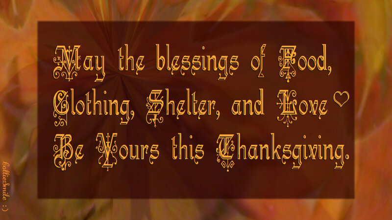 Thanksgiving Quote