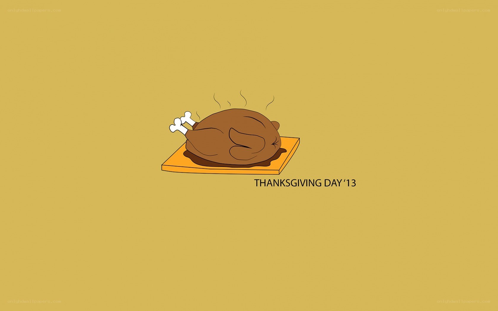 Thanksgiving turkey illustration