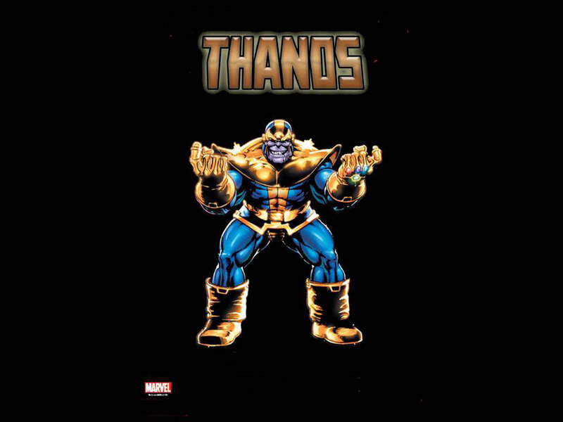 Thanos Character — Black