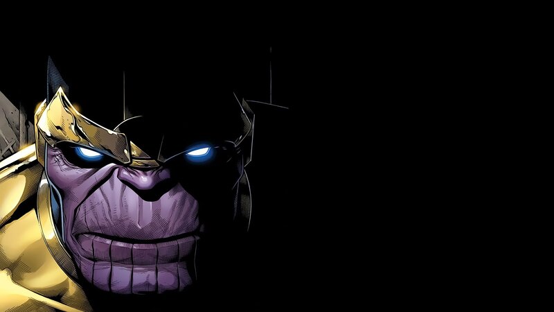Thanos Character Face