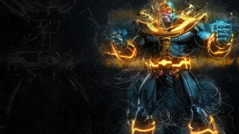 Thanos in Armor — Black