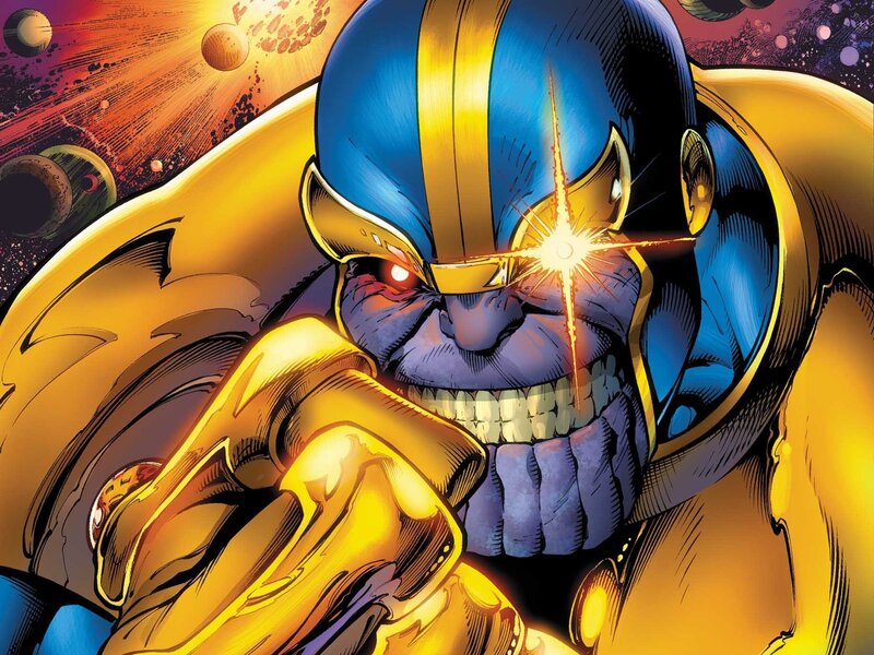 Thanos in Space — Blue