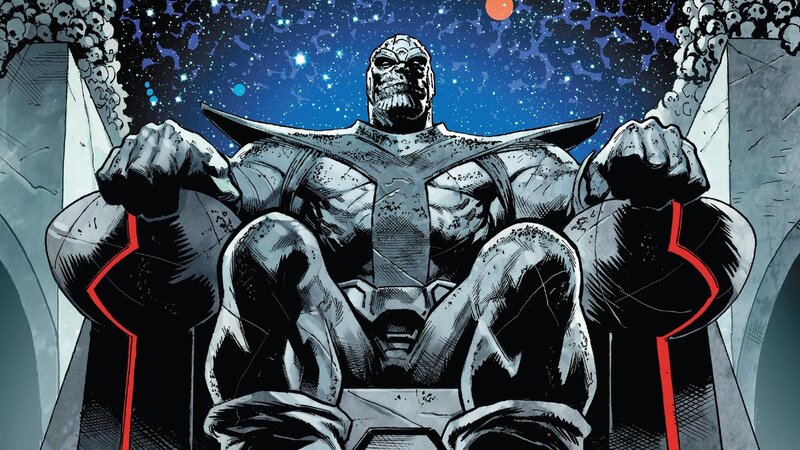 Thanos on a Throne — Blue