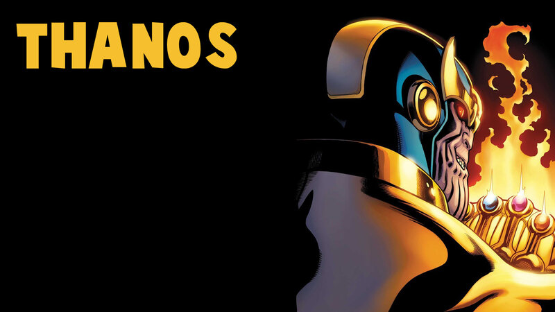 Thanos with Infinity Gauntlet — Black