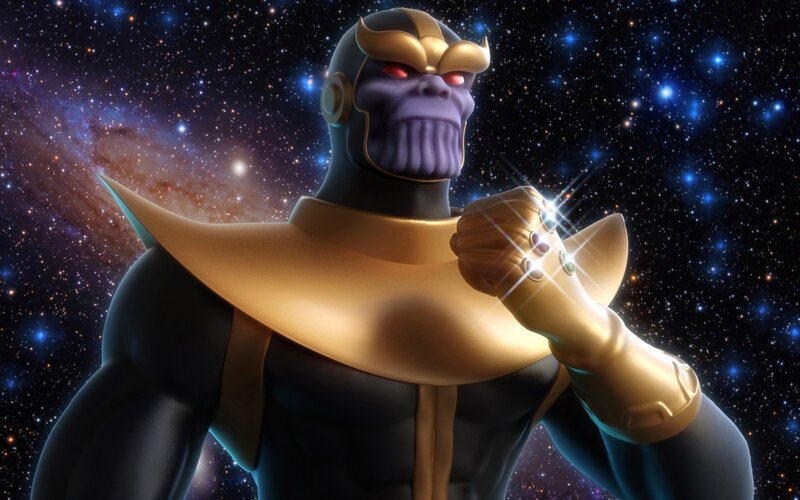 Thanos with Infinity Gauntlet