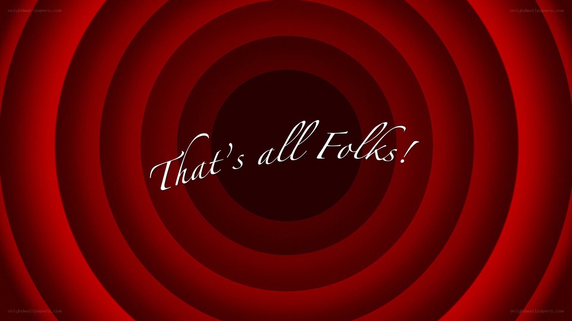 That's all Folks title card