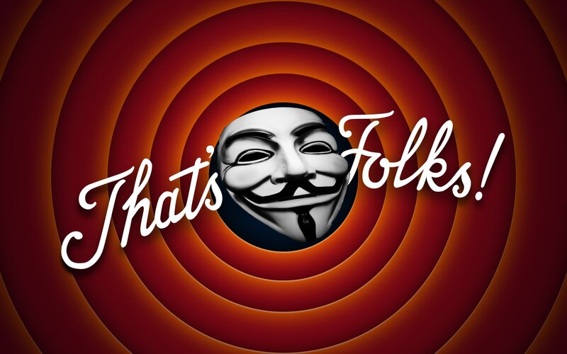 That's Folks with Guy Fawkes mask