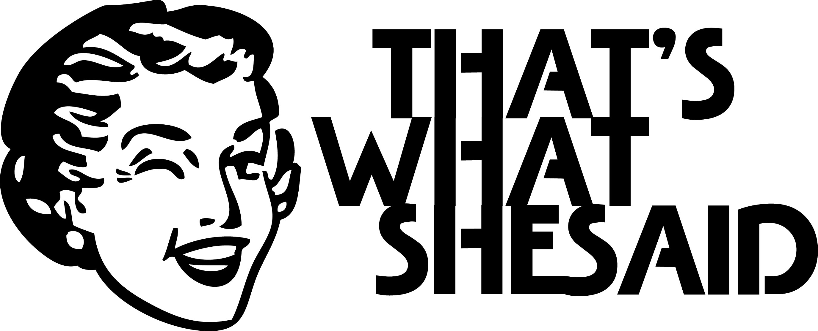 That's What She Said logo