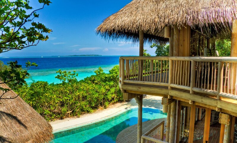 Thatched Bungalow with Pool