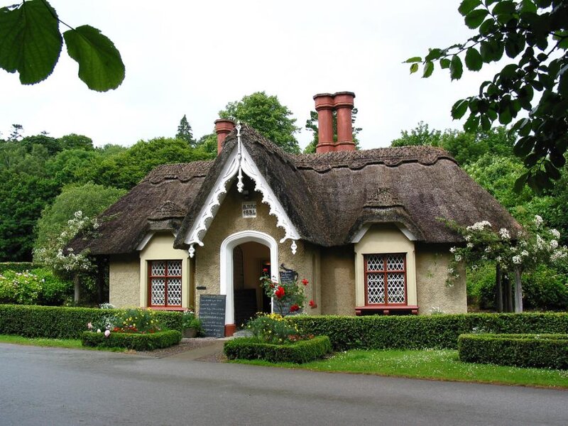 Thatched Cottage — Brown, Serene, Summer