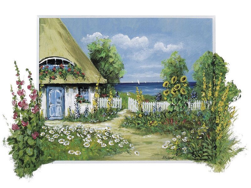 Thatched Cottage by Sea