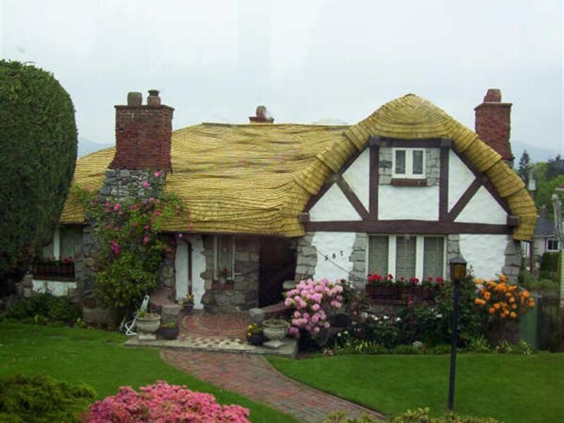 Thatched Cottage — Green, Serene, Morning